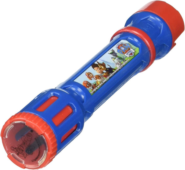Joy Toy 40315 Paw Patrol Figures & Characters Lanternă cu 6 lentile interschimbabile pentru proiecție - în blister, 5,2 X 1,4 X 9 cm, roșu/albastru Action figures Naty Shop Titlu implicit