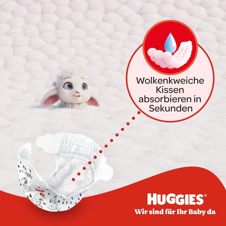Scutece pentru bebeluși Huggies Ultra Comfort Disney, dimensiune 4 cutie lunară, 150 bucăți (3 x 50) Mama si Copilul Naty Shop