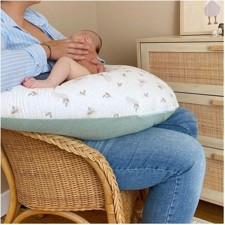 Pernă de sarcină - Pernă de alăptare - Pernă multifuncțională 2 în 1 - Husă detașabilă 78 X 44 cm Accesorii Hrana si Alaptare Bebe Naty Shop