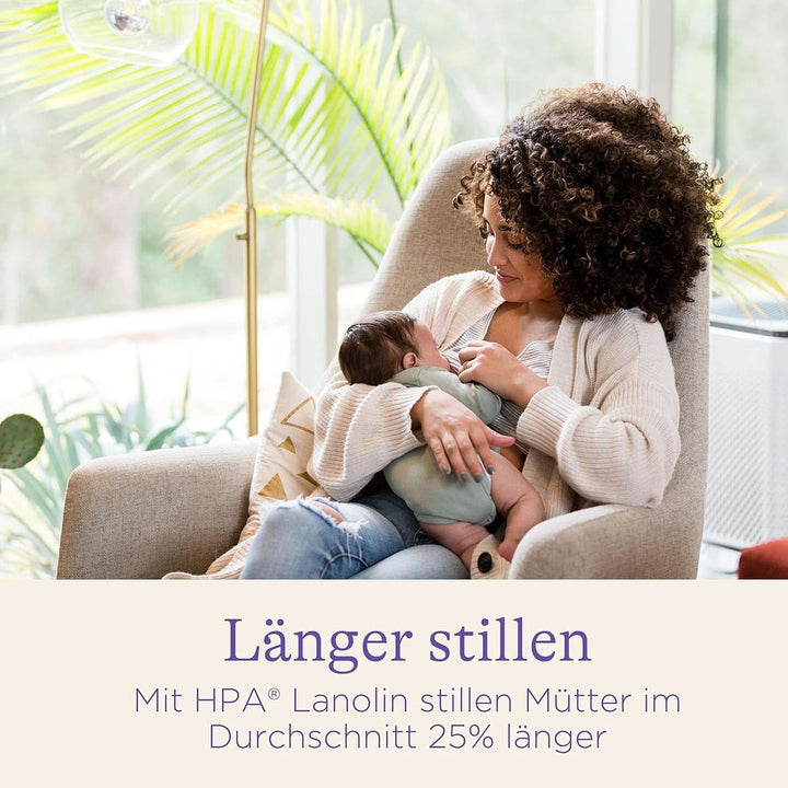 Lansinoh HPA Lanolin Brustwarzensalbe, 10 Ml - 100% Natürlich - Beruhigt & Schützt Beanspruchte Brustwarzen - Klimaneutral, 10940, Farblos Accesorii Hrana si Alaptare Bebe Naty Shop