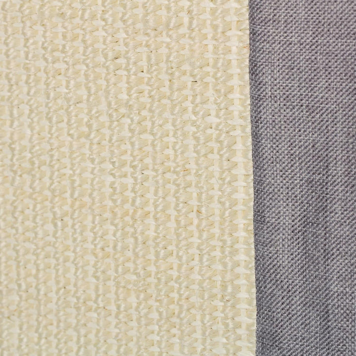 Relaxdays Peșteră pentru Pisici, 2 Peșteri și 1 Nivel Deschis, Pat pentru Pisici, Pătrat, cu Zonă de Zgâriat, ÎxLxA: 63 x 40 x 40 cm, Gri/Alb