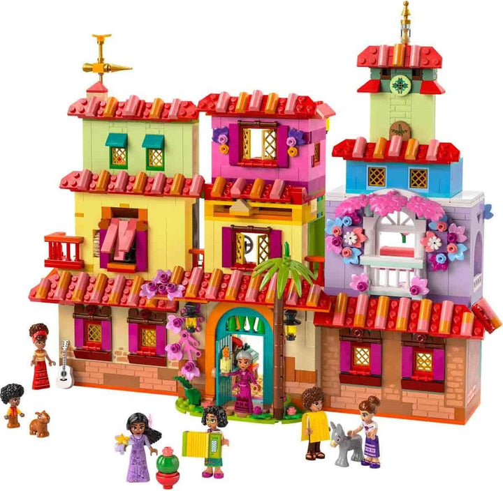 LEGO Ç€ Disney Encanto Casa magică a Madrigalilor, Casa de păpuși pentru copii cu figura de joc Mirabel, jucărie de construcție pentru fete și băieți de la 7 ani 43245 Seturi de constructie Besuche den LEGO-Store