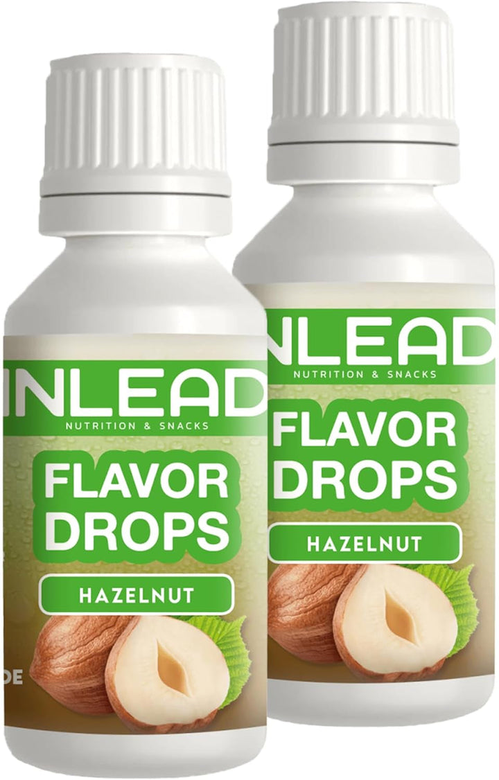 - picături de aromă | Zahăr -gratuit și calorii -Free Aroma pentru Indulcitori Naty Shop 2X 30Ml Hazelnut - Haselnuss