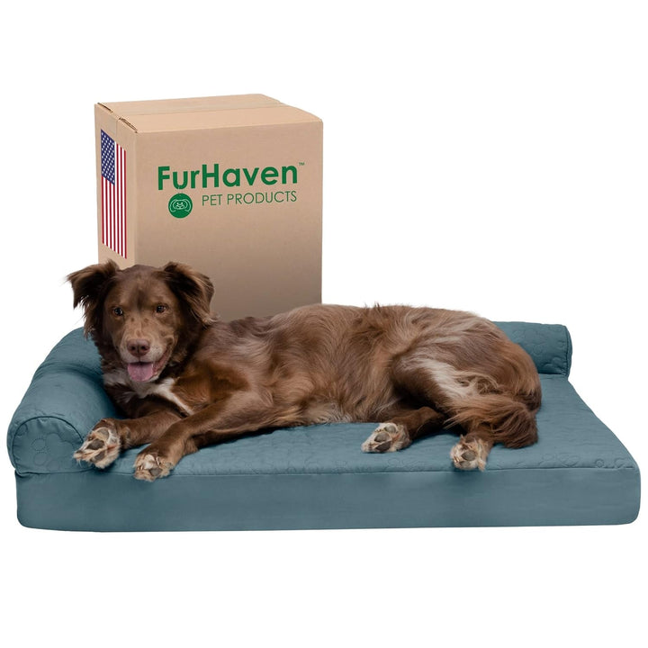 Pat pentru pisici de interior, lavabil, cu role de gât detașabile, pentru animale de companie de până la 4,1 kg – Covoraș de pluș cu imprimeu de diamant – Gri, mărimea S