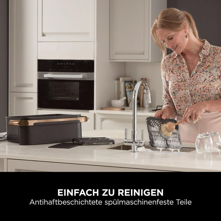 Ninja Foodi Flexdrawer Dual Zone Air Fryer, AF500EUCP Electrocasnice Naty Shop