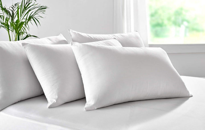 Pikolin Home-30% pernă de puf cu capac dublu de bumbac cu fermitate redusă, ideală pentru dormitul pe stomac Perne standard Naty Shop