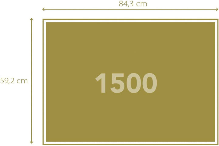 Clementoni - 31685 Collection Puzzle - Good Times Harbor - Puzzle 1500 piese de la 14 ani, puzzle pentru adulti cu obiecte ascunse, joc de indemanare pentru intreaga familie, mediu Puzzle Naty Shop