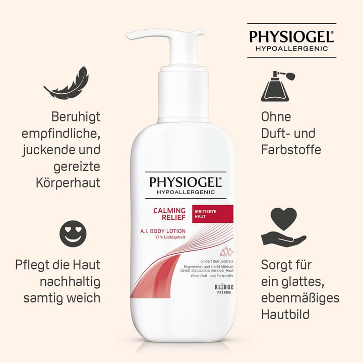 PHYSIOGEL Calming Relief A.I., Loțiune de corp, 400 ml Cosmetice si Infrumusetare Naty Shop