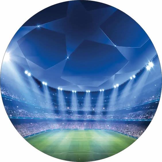 Imagine comestibila, vafa sau icing, format A4, Fotbal Imagini comestibile Naty Shop