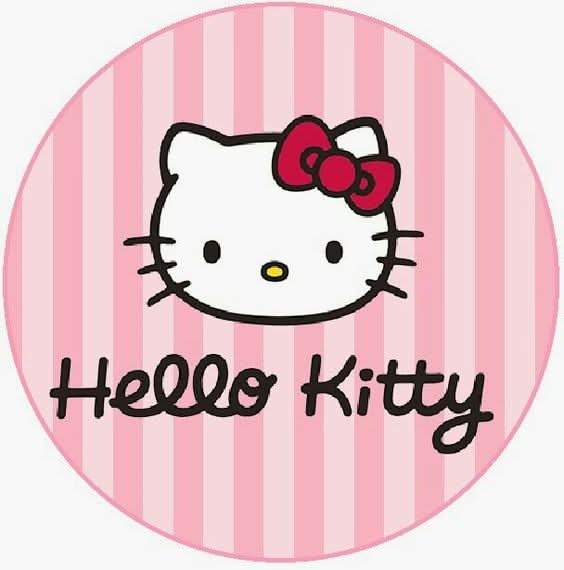 Imagine comestibila, vafa sau icing, format A4, Hello Kitty Imagini comestibile Naty Shop