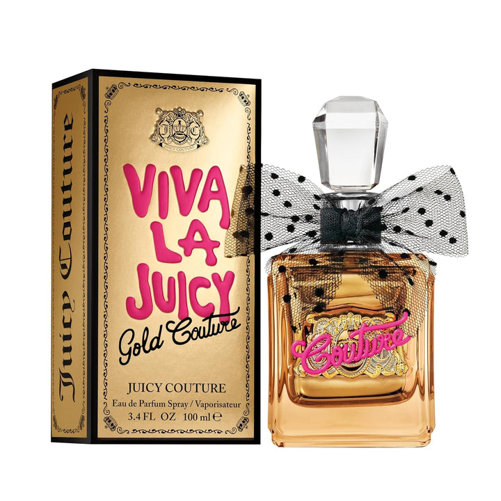 Juicy Couture - Viva La Juicy Gold Couture, Apă de parfum, Parfum fructat și cald, Parfum de lux pentru femei - 100 ml