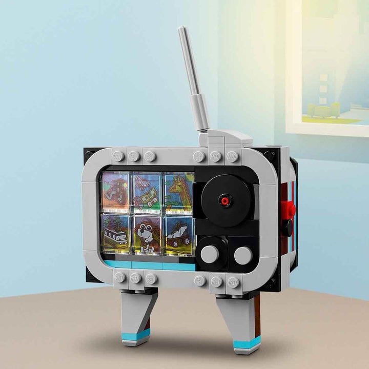 LEGO Creator 3In1 Retro Camera Toy, Camera video, Set TV, Decorațiuni de birou pentru copii sau accesorii pentru dormitor, Cadouri de fotografie pentru fete și băieți de la 8 ani 31147 Seturi de constructie Besuche den LEGO-Store