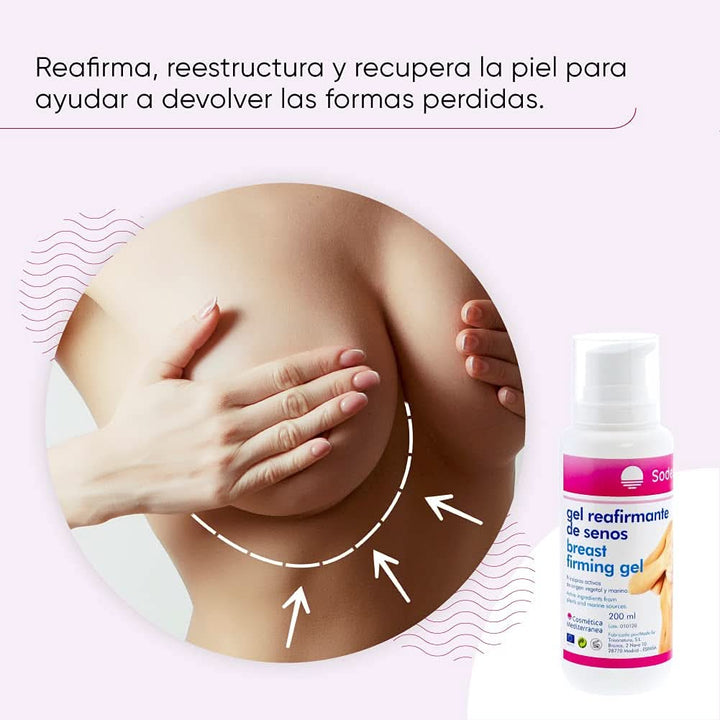 Cremă pentru fermitatea sânilor și a pielii cu ingrediente active de origine naturală, 200 ml Cosmetice si Infrumusetare Naty Shop