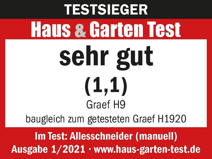 GRAEF Feliator manual H9, argintiu Rasnite si Feliatoare Naty Shop