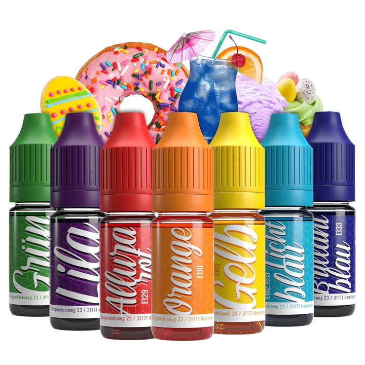 Belissia, coloranti alimentari lichizi, diverse cantitati si culori Coloranti Alimentari Naty Shop Set Paste