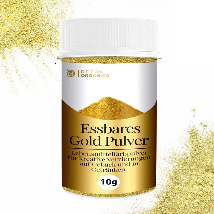 Pulbere Aurie comestibila pentru decorat, 10 grame, fara E171 Coloranti Alimentari Naty Shop