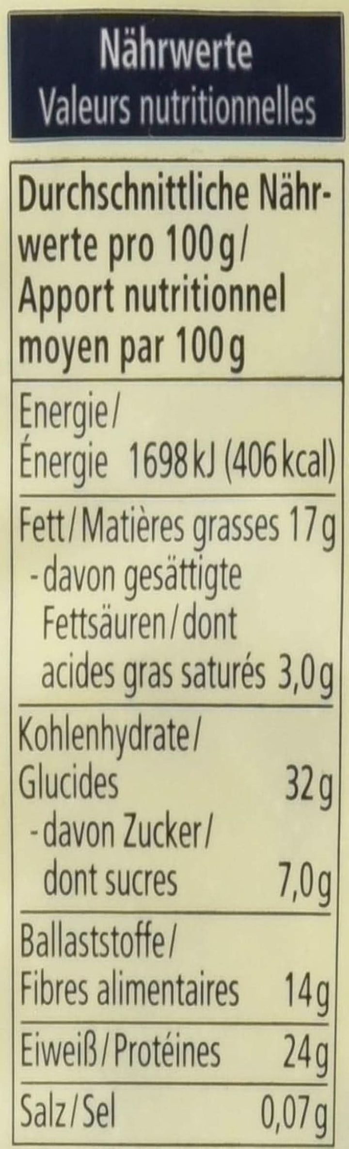 Muesli cu proteine organice, 350 grame Cereale Naty Shop