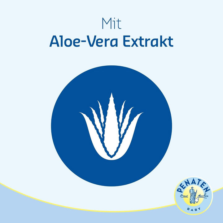 PENATEN Intensive Care Oil, ulei pentru bebeluși cu Aloe Vera, pentru curățarea delicată și îngrijirea pielii uscate a bebelușilor Cosmetice si Infrumusetare Naty Shop