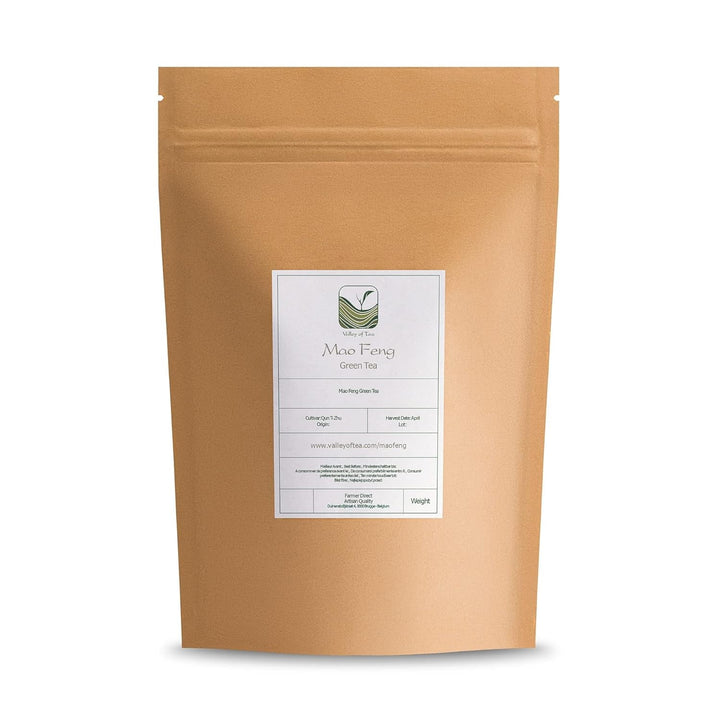Ceai verde Mao Feng Huangshan - Ceai chinezesc renumit din Huang Shang - Maofeng Yellow Mountains Frunze de ceai verde China Ceai Mao Feng Ceai verde organic Ceai verde chinezesc Ceai verde