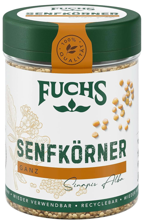 Fuchs - Semințe de muștar întregi, 70 grame Condimente Naty Shop