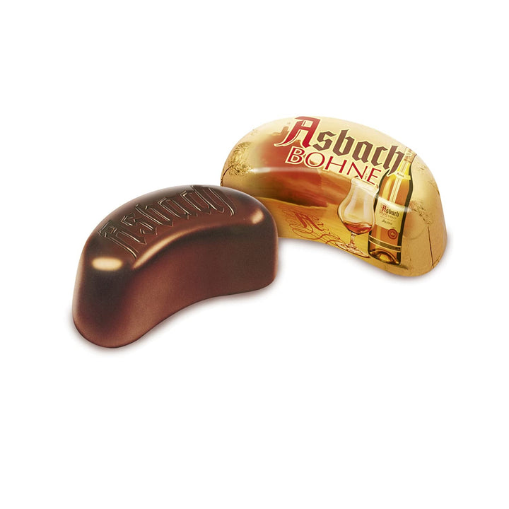 RCP Asbach Praline Mix, cu și fără crustă, umplutură lichidă, alcoolică, cadou minunat, 2 X 125 grame Bomboane de Ciocolata Naty Shop