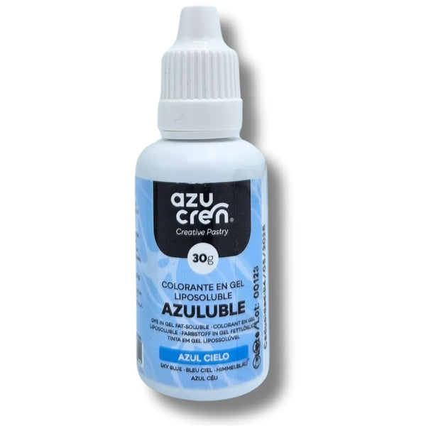 Azucren, Colorant alimentar liposolubil, albastru cer, 30 grame Coloranti Alimentari Naty Shop Default Title