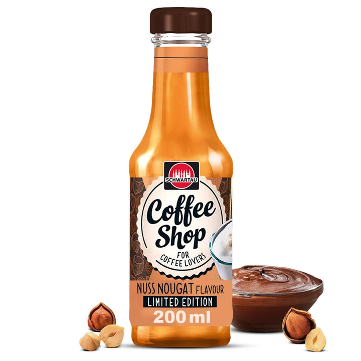 Schwartau Coffee, sirop de cafea pentru rafinarea specialităților de cafea, 200 ml Indulcitori Naty Shop Turtă dulce cu nucă