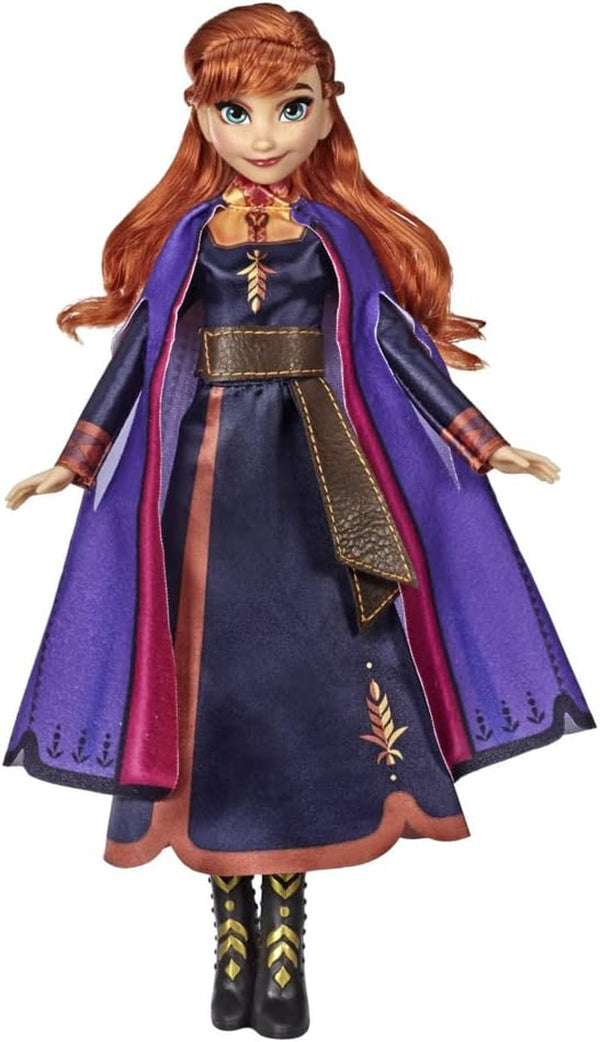 Hasbro Ice Queen Singing Anna păpușă cu muzică în rochie violet la Disney's The Ice Queen 2, jucărie pentru copii de la 3 ani 57237830 Multicolor Papusi Naty Shop Titlu implicit
