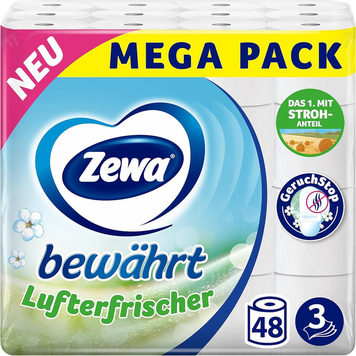 Hârtie igienică Zewa Proven cu conținut de paie 7X 8 role