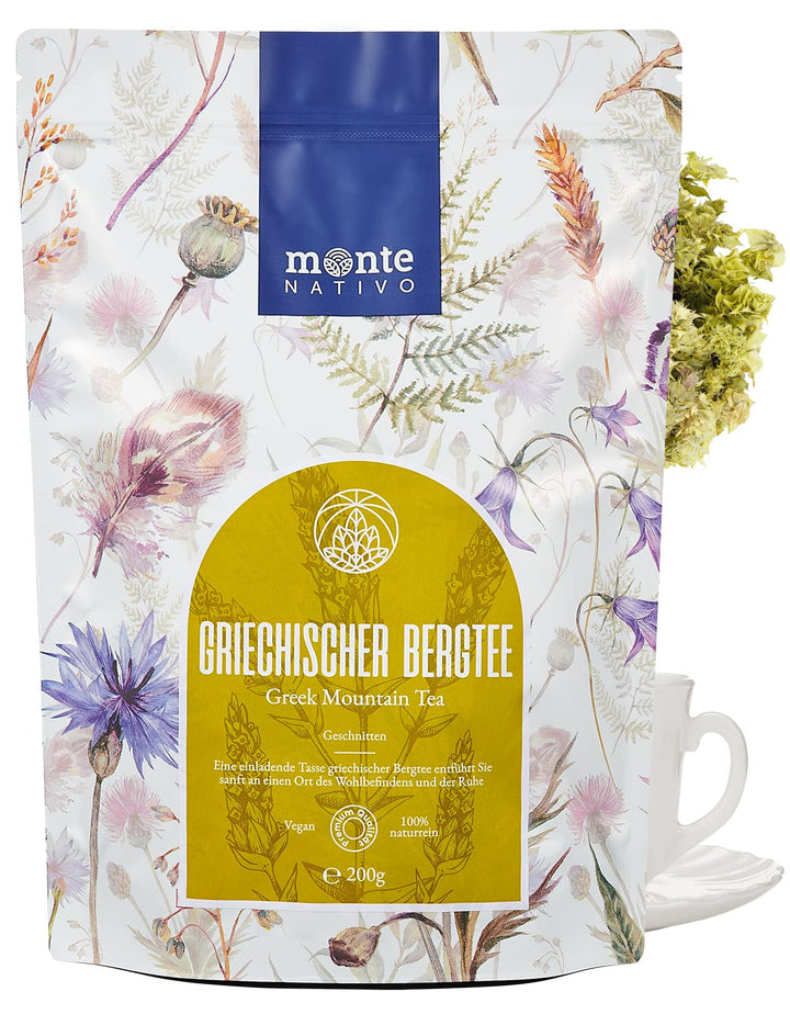 Pudră Matcha Bio Monte Nativo (100G) - Ceai Matcha pentru Latte - Ceai verde premium - 100% natural și fără aditivi