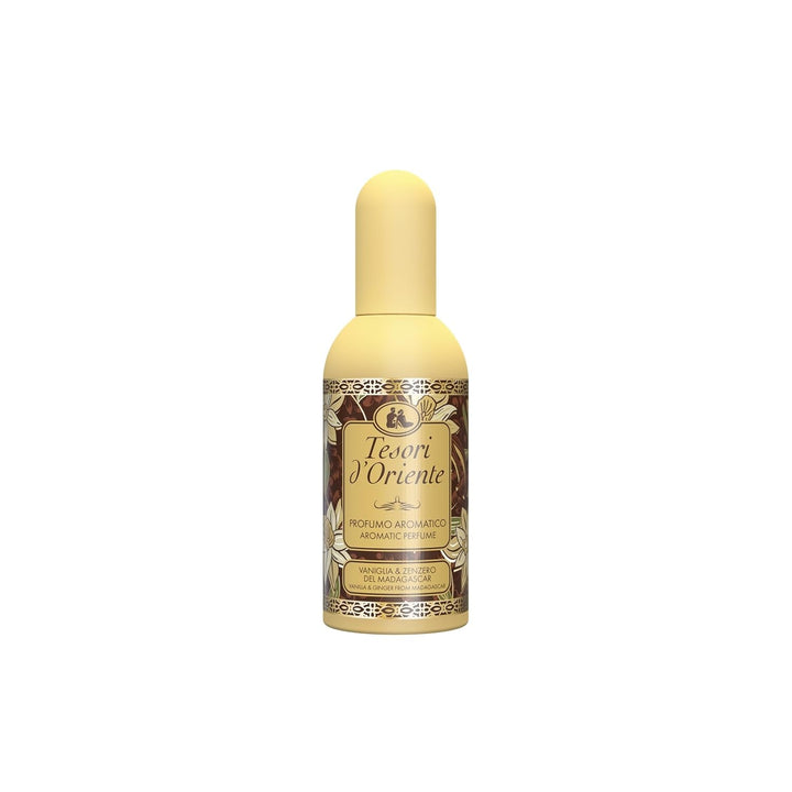 Tesori D'Oriente EDT Ayurveda 100 ml, Parfum aromatic (fructe de Amla și paciuli), într-o sticlă de aluminiu, Ritual de wellness pentru corp și simțuri