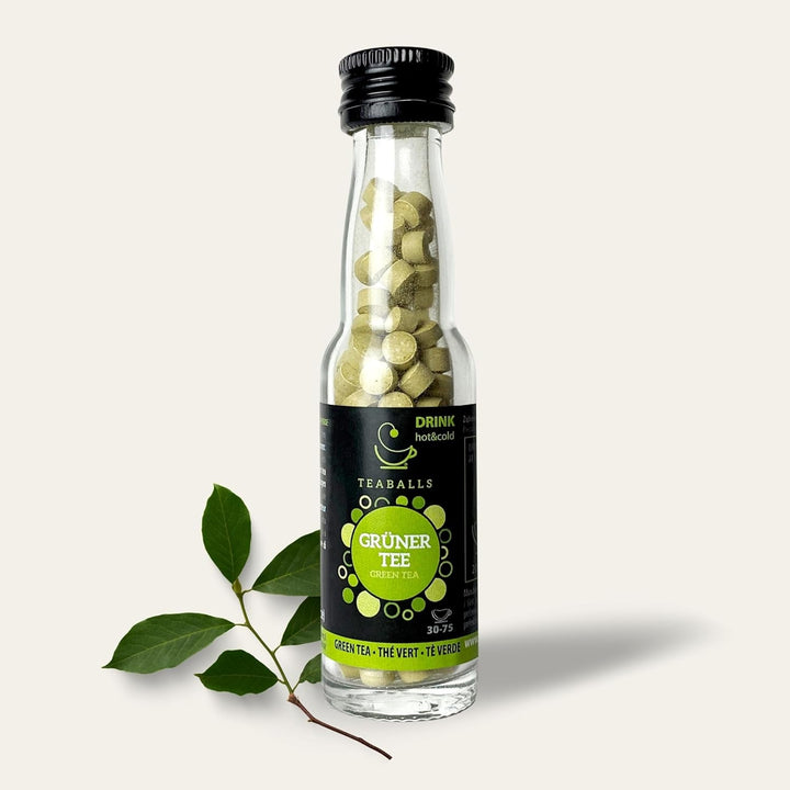 TEABALLS - Set de 3 POWER TEA MIX - ZMEURĂ, ENERGIE, CIREȘE Pentru aproximativ 120 de cești de ceai