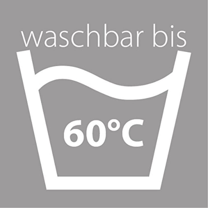 Traumnacht Cozy - Set de 2 perne cu husă din microfibră moale, pernă certificată Oeko-Tex cu fermoar, 80X80 cm, produsă în conformitate cu standardul de calitate german Perne standard Naty Shop