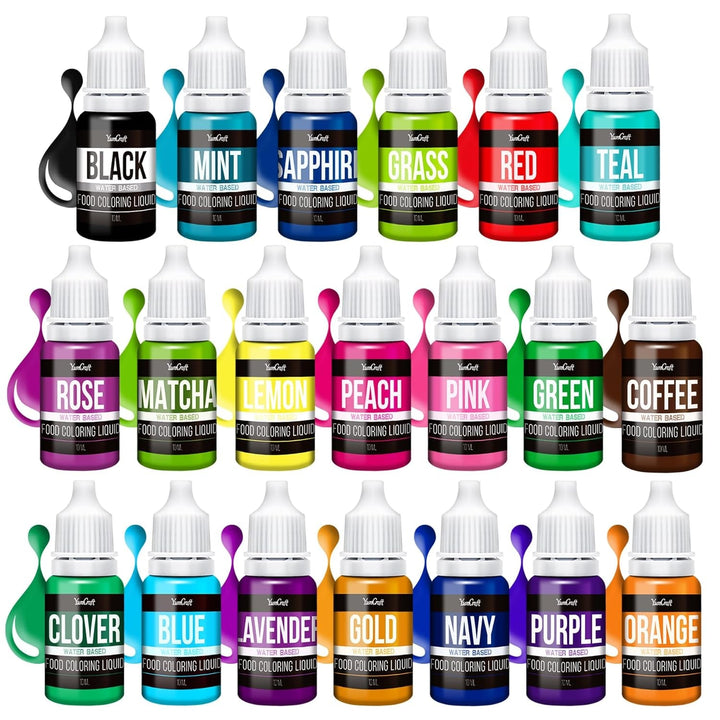 YumCraft, coloranti alimentarin lichizi Naty Shop