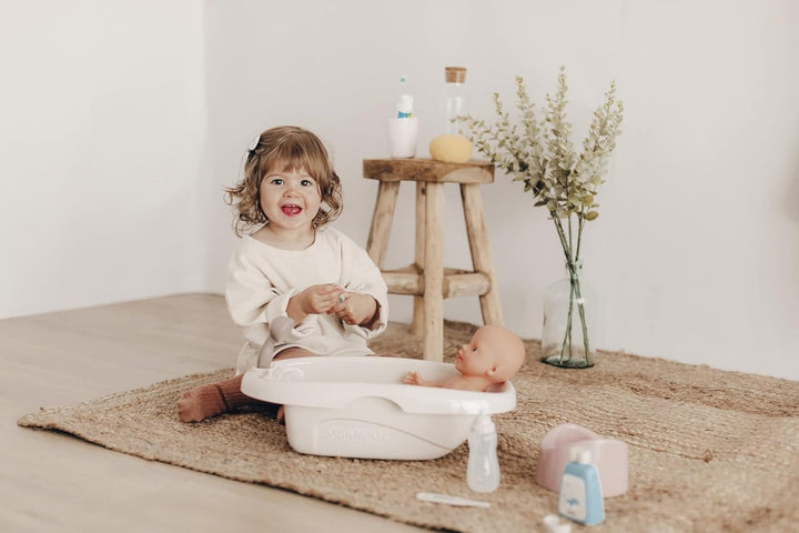 Smoby - Cadă pentru păpuși Baby Nurse - Cadă pentru păpuși cu biberon și o mulțime de accesorii, accesorii pentru păpuși până la 42 cm, pentru copii de la 3 ani, 220366 Papusi Naty Shop