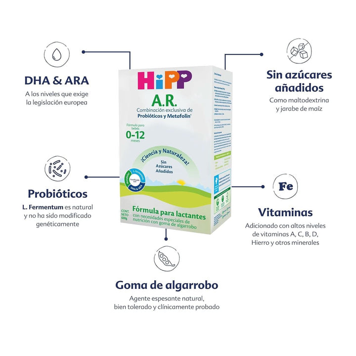 Hipp hrana speciala hrana speciala anti-reflux Mama si Copilul Naty Shop