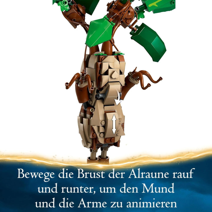 LEGO Harry Potter Magic Potion Plant: Mandrake, jucărie plantă cu ghiveci, cadou magic pentru fete, băieți și toți fanii, set de joacă pentru copii imaginativi, decorațiuni interioare 76433 Seturi de constructie Besuche den LEGO-Store
