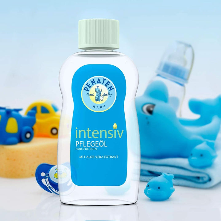 PENATEN Intensive Care Oil, ulei pentru bebeluși cu Aloe Vera, pentru curățarea delicată și îngrijirea pielii uscate a bebelușilor Cosmetice si Infrumusetare Naty Shop