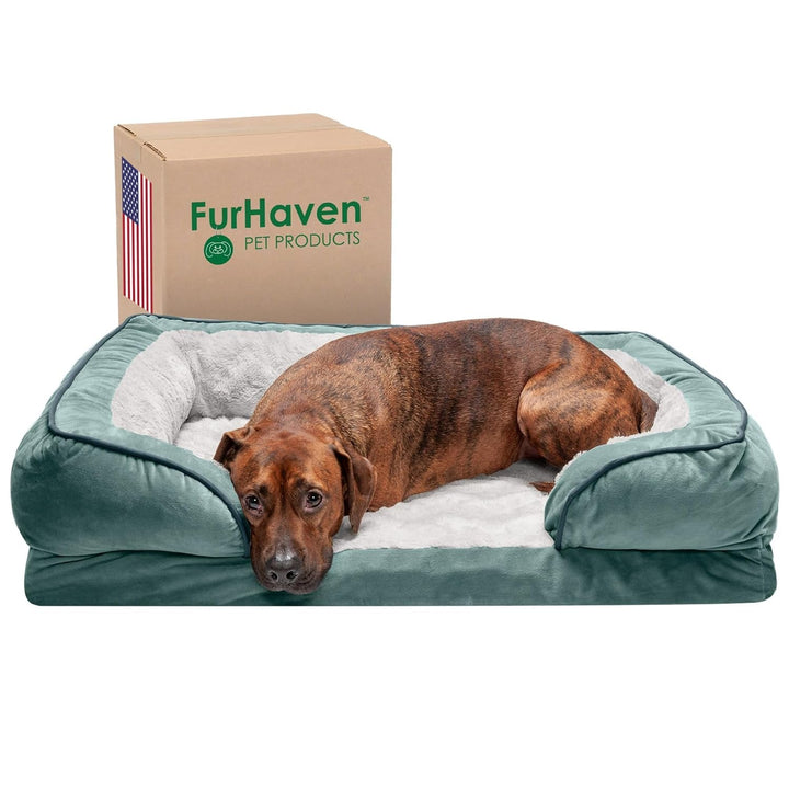 Pat pentru pisici de interior, lavabil, cu role de gât detașabile, pentru animale de companie de până la 4,1 kg – Covoraș de pluș cu imprimeu de diamant – Gri, mărimea S