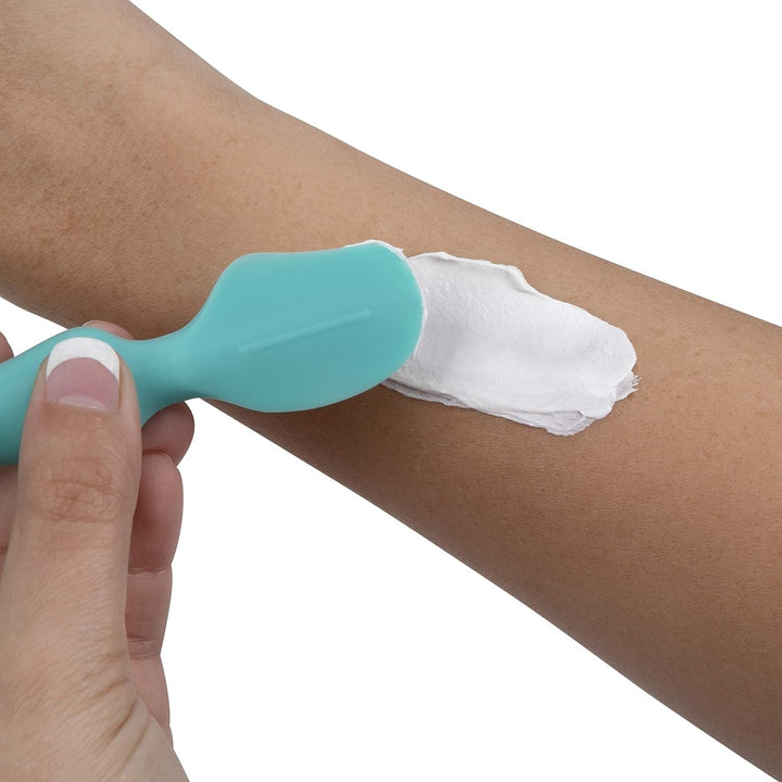 Aplicator de cremă pentru scutece Nuby - Spatulă pentru cremă împotriva erupțiilor cutanate | inclusiv cutie de călătorie | potrivit de la naștere Copii - Baie si Skincare Naty Shop