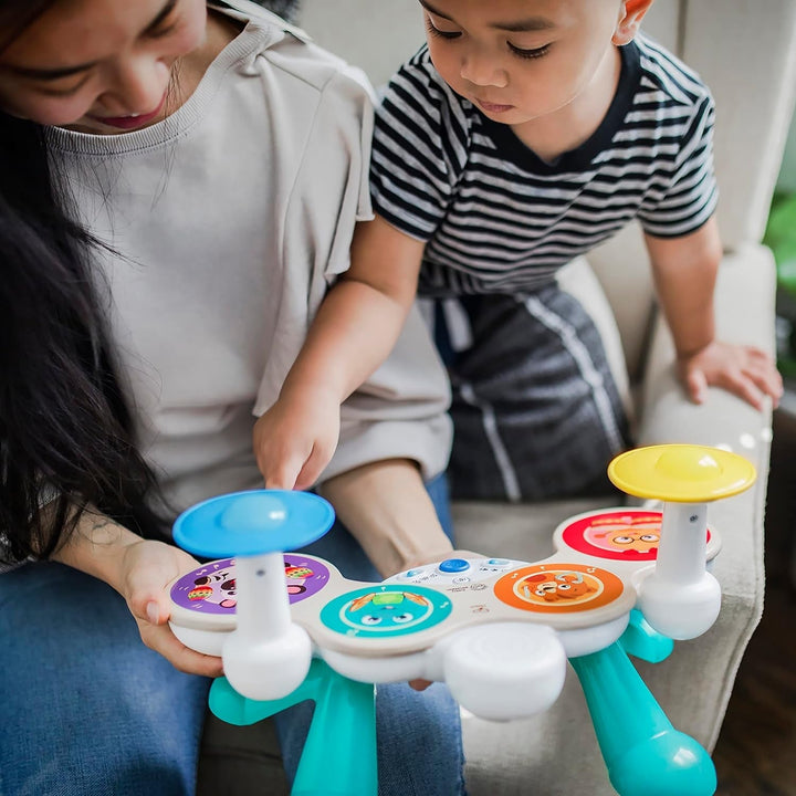 Baby Einstein, Together in Tune, Connected Magic Touch, tobe din lemn, instrumente muzicale, 4 moduri de joc și 10 melodii, control volum, jucărie din lemn pentru copii, de la 12 luni Jucarii Bebe Naty Shop