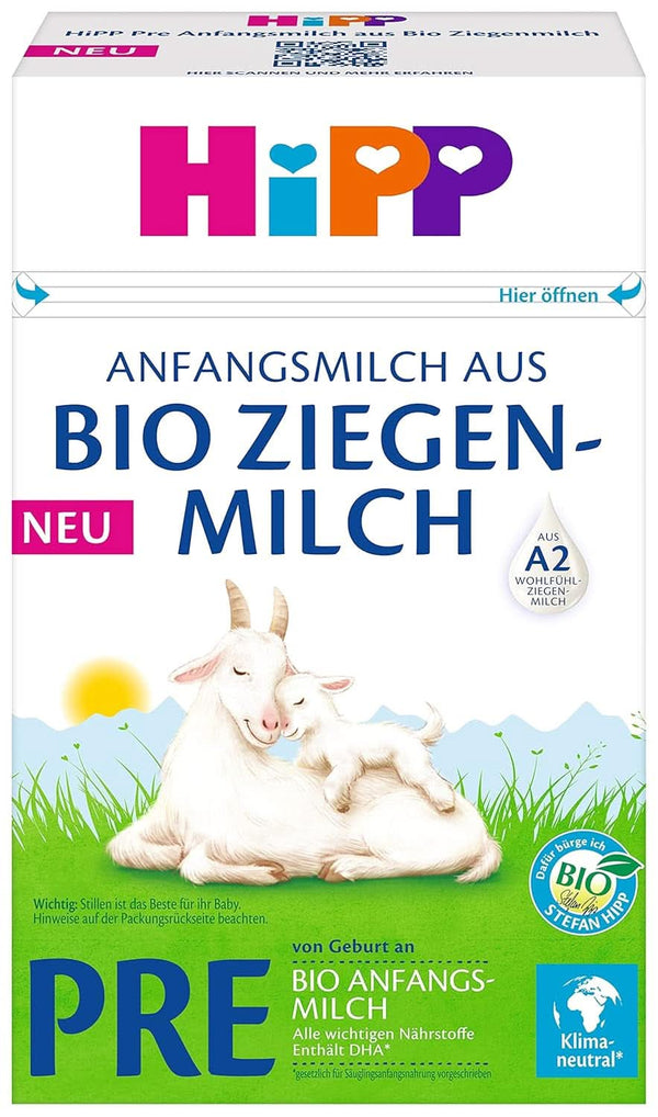 Hrană Hipp cu lapte făcută din lapte de capră organic Lapte de inceput, pachet de 5 (5 x 400 g) Mama si Copilul Naty Shop Lapte pre-inițial