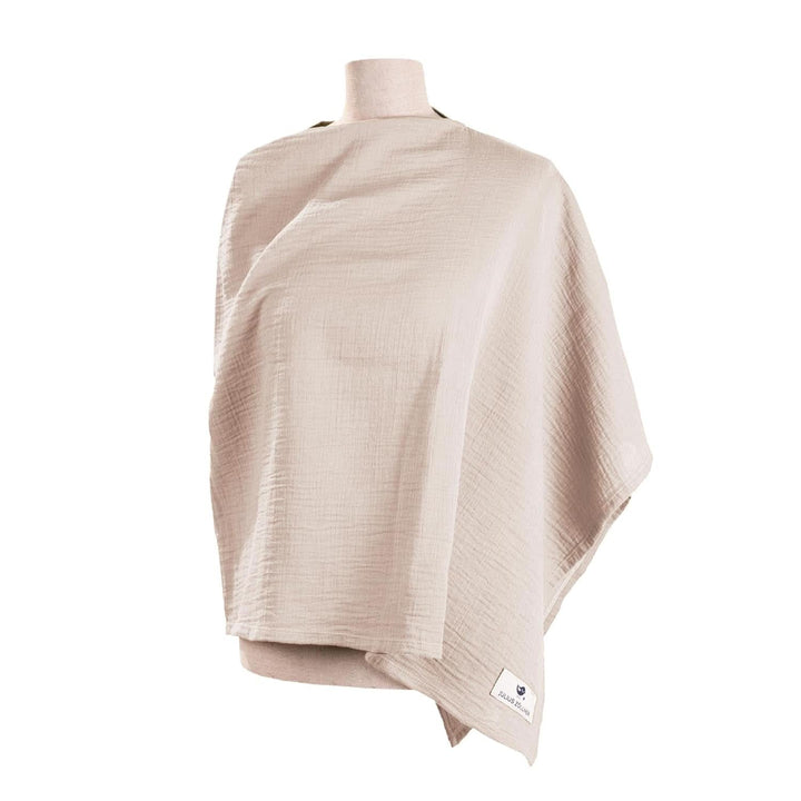 Bluza de alăptare Julius Zöllner din bumbac muselină 100%, OEKO-TEX STANDARD 100, Fabricat în Germania Accesorii Hrana si Alaptare Bebe Naty Shop Nisip