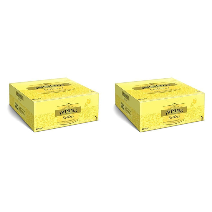 Twinings EARL GREY Ceai negru în pliculețe, rafinat cu aromă de bergamotă - Ceai negru din China, renumit în întreaga lume și extrem de revigorant, pachet de 1 (25 pliculețe)