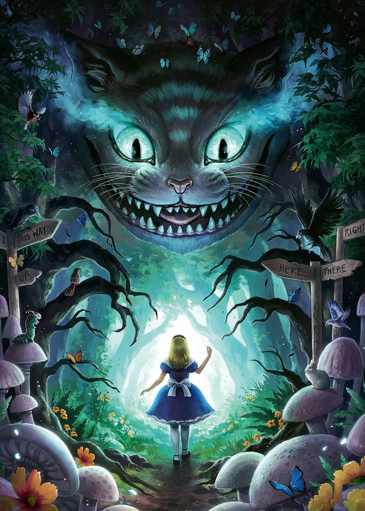 Ravensburger Puzzle 12000526 - Aventuri cu Alice - Puzzle de 1000 de piese pentru adulți și copii de la 14 ani, Puzzle Naty Shop Versiune veche