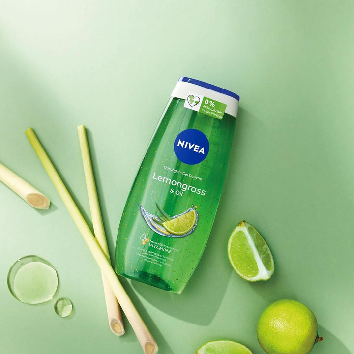 Gel de duș NIVEA Lemon Grass And Oil, 250 ml Duș și baie Naty Shop