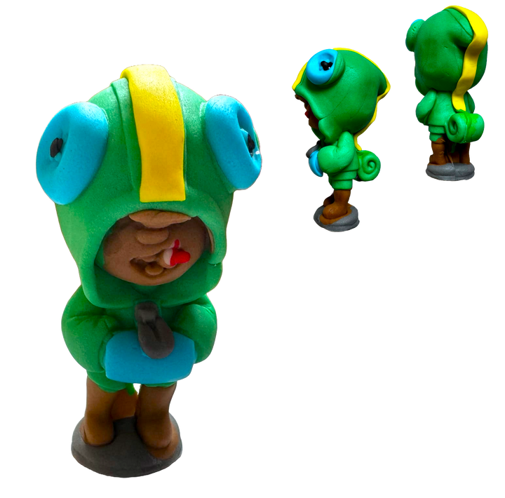 Decoratiune comestibila din zahar, Brawl Stars Decoratiuni din Pasta de Zahar Nati Shop