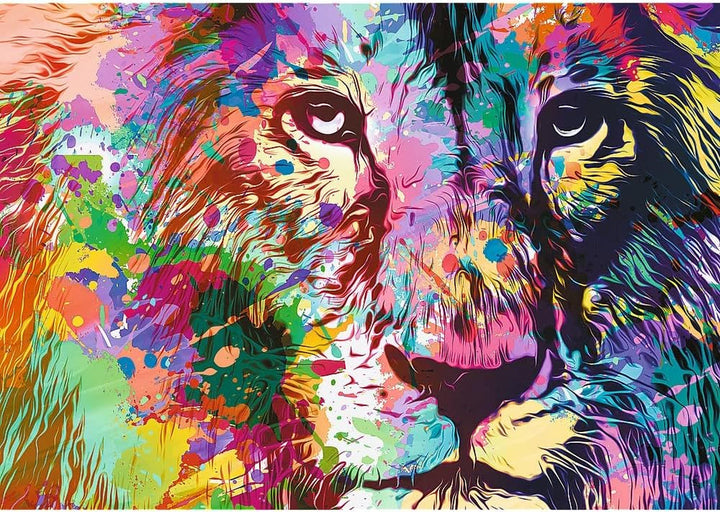 Puzzle 1000 Leu colorat Puzzle Naty Shop