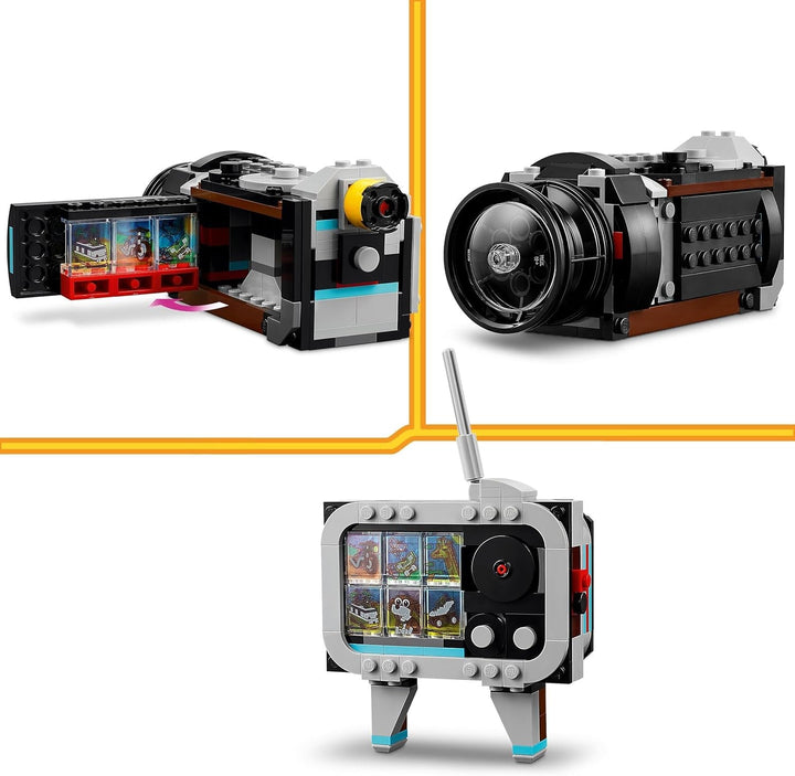 LEGO Creator 3In1 Retro Camera Toy, Camera video, Set TV, Decorațiuni de birou pentru copii sau accesorii pentru dormitor, Cadouri de fotografie pentru fete și băieți de la 8 ani 31147 Seturi de constructie Besuche den LEGO-Store