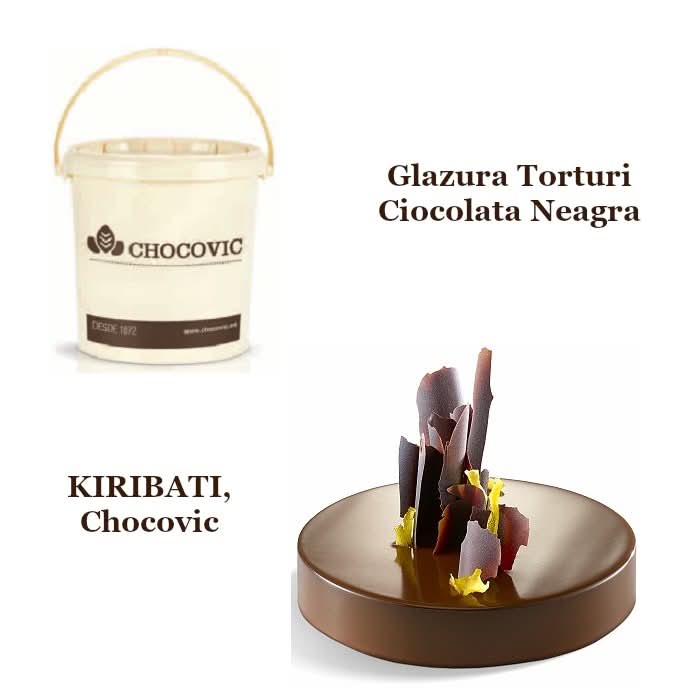 Barry Callebaut Chocovic Kiribati, glazura ciocolata Neagra Materii Prime Profesionale Nati Shop